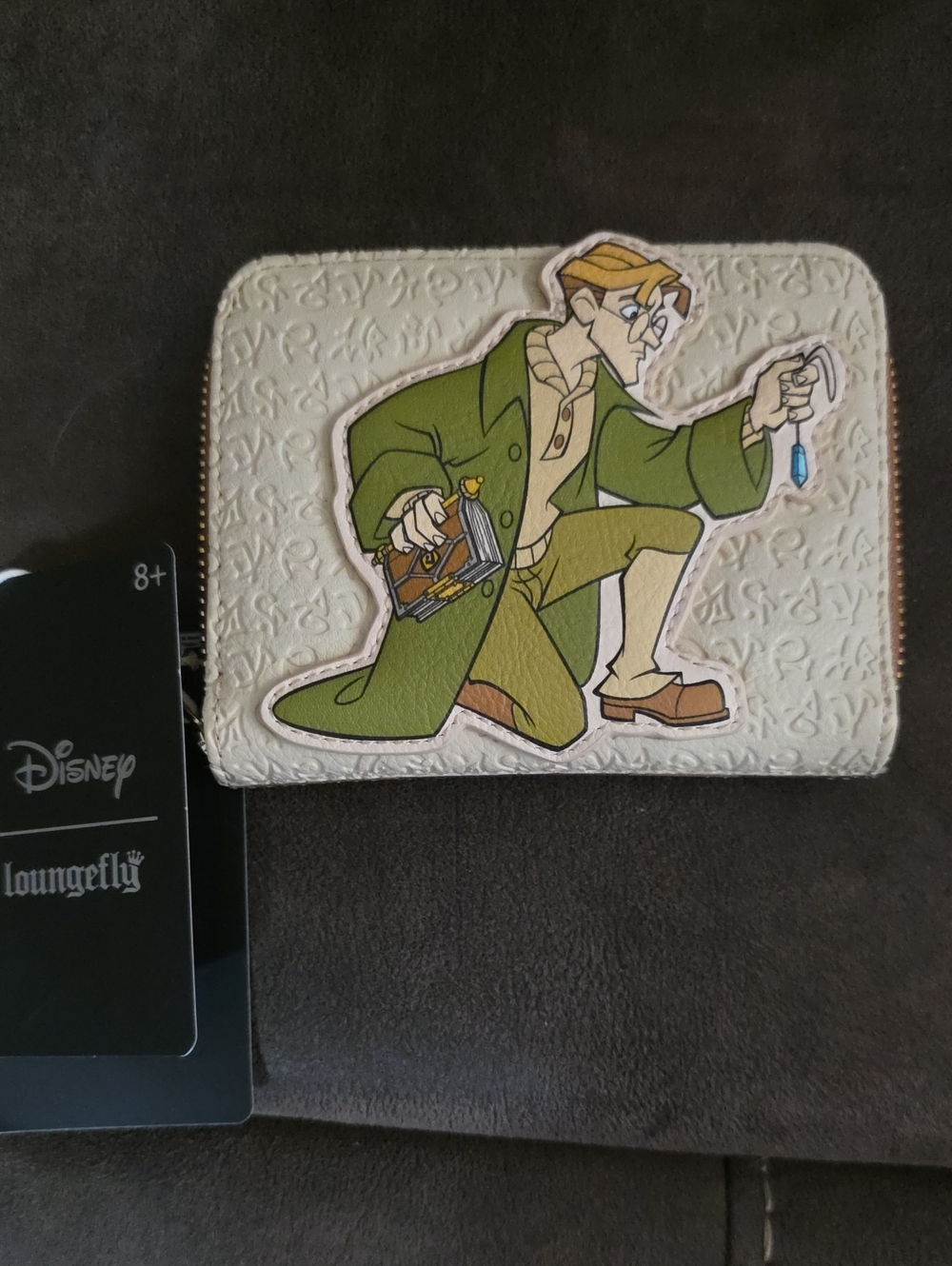 Loungefly Disney Atlantis: The Lost Empire Milo Zip Wallet.